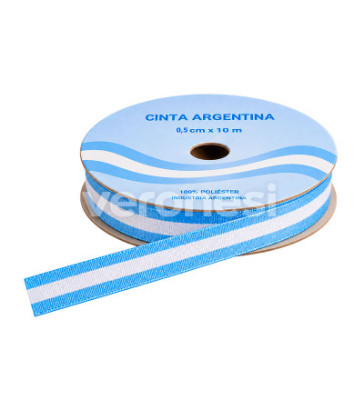 Cinta Argentina / 1 cm.