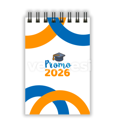Mini anotador Promo 2026 10x15 cm