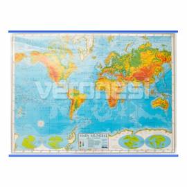 Mapa Fis./pol. Planisferio