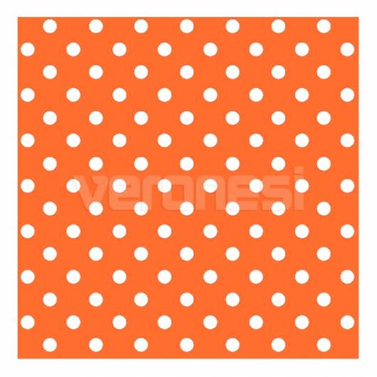Papel C/lunares Naranja
