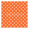 Papel C/lunares Naranja