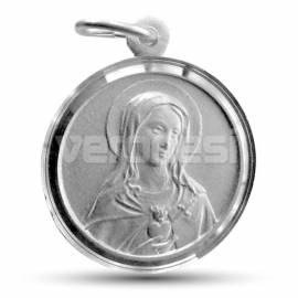 Medalla Alpaca Corazón De Maria
