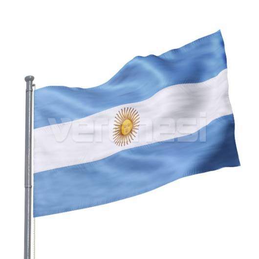 Bandera Flameo Arg. Con Sol 90x200