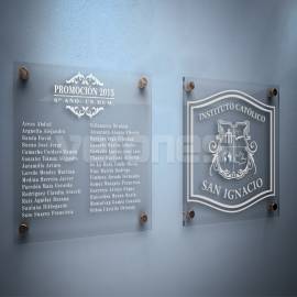 Placa Acrilico 25x35 Cm.