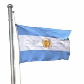 Bandera Flameo Arg. Con Sol 30x40