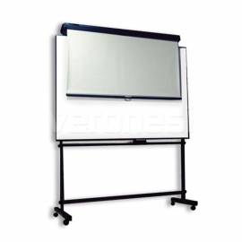 Pedestal Metalico Con 4 Ruedas Y Bandeja