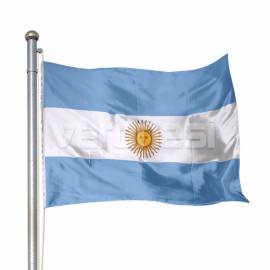 Bandera Flameo Arg. Con Sol 60x90