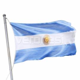 Bandera Flameo Arg. Con Sol 130x300