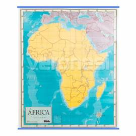 Mapa Mudo P/ Marcador Africa
