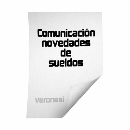 Planilla Dec.jur.novedades De Sueldo F.100-06