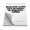 Decl.jurada Asignacion Familiar X 50