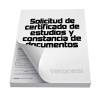 Solicitud Certificado Estudio F.866 X 50