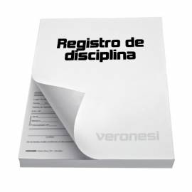 Registro Disciplina F.849 E X 50