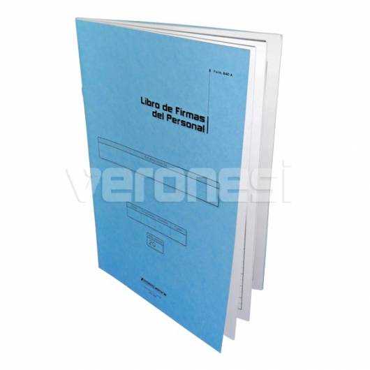 Libro Firma Personal F.840 A