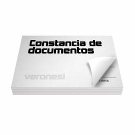 Constancia Documento F.867 X 50