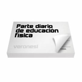 Parte Diario Educacion Fisica  F.4ef X 50