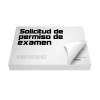 Solicitud Permiso Examen F.889 X 50