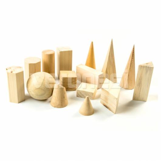 Cuerpos Geometricos Madera X 15