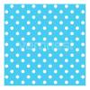 Papel C/lunares Celeste