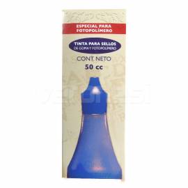 Tinta P/sellos Azul