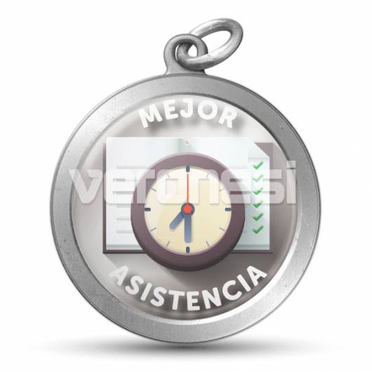 Medalla Resinada Mejor Asistencia