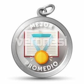 Medalla Resinada Mejor Promedio