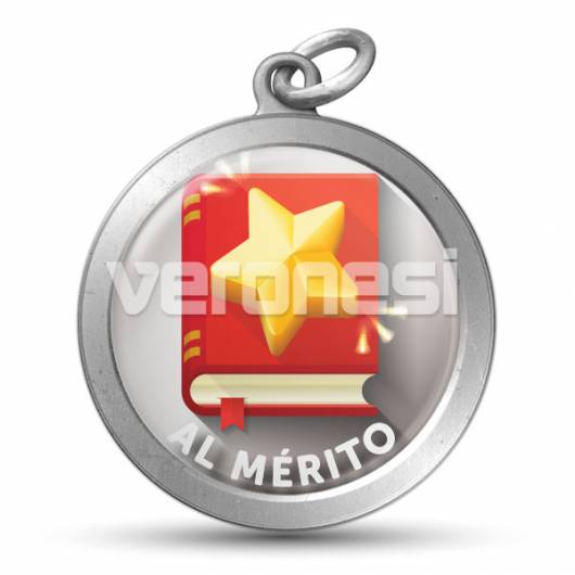 Medalla Resinada Al Merito 32 Mm