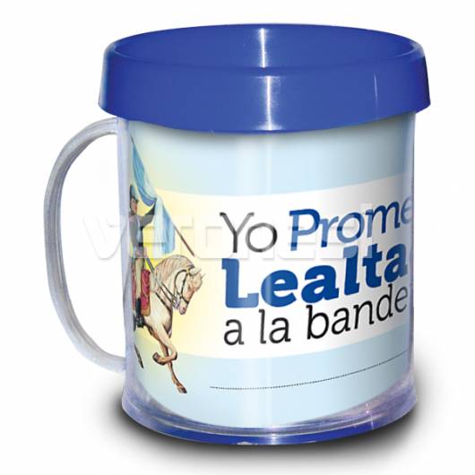 Taza Plastica C/lamina