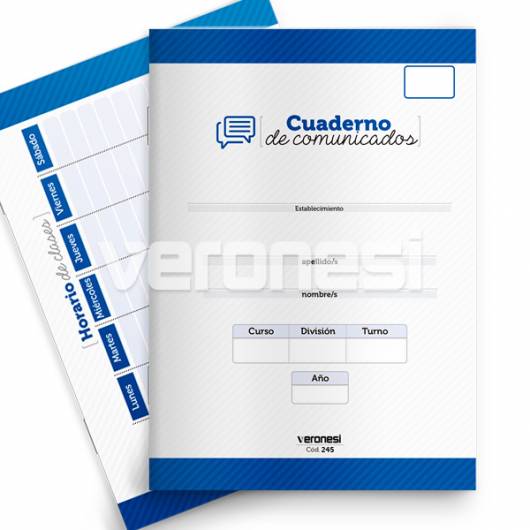 Cuaderno Comunicados | 2 Etapas| cód. 245