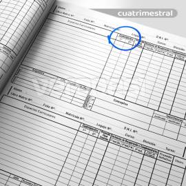 Registro Anual Cuat. S/ Materias