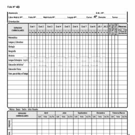 Registro Anual Etapa CO 4 to. Año