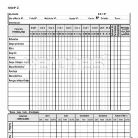 Registro Anual CO 5to. Año