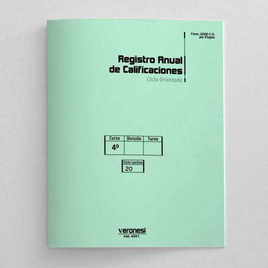 Registro Anual Trim. Co Troncal 4º