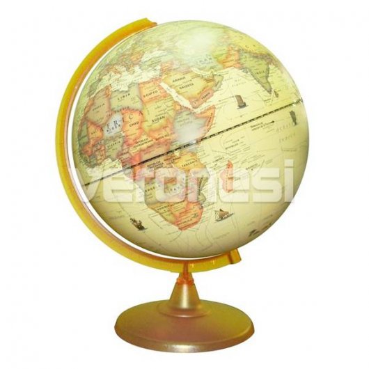 Globo Base Plastico Antiguo 25 Cm.