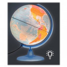 Globo Base Plastico Con Luz  20 Cm.