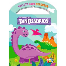 LIBRO VALIJITA DINOSAURIO