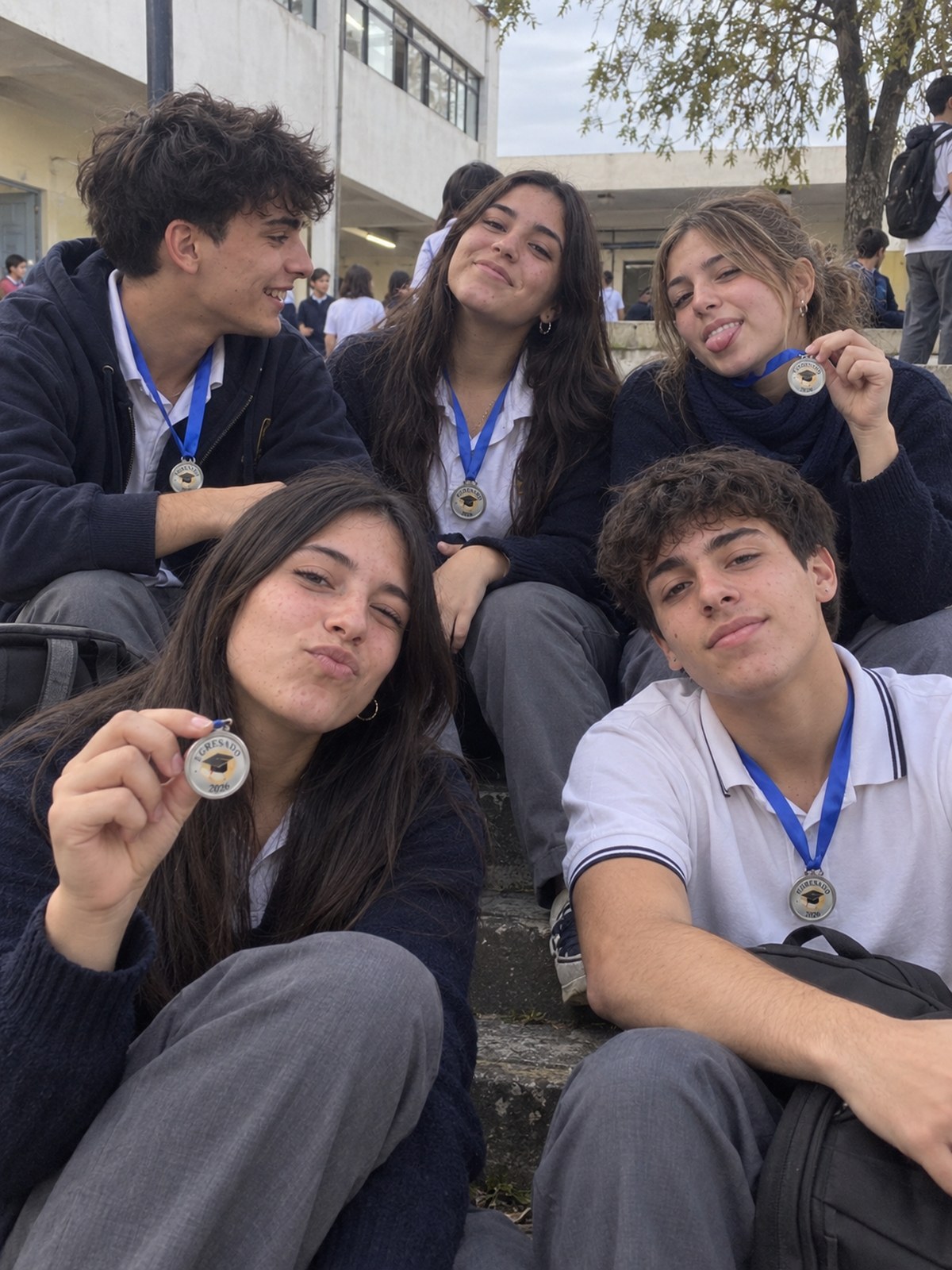Egresados orgullosos